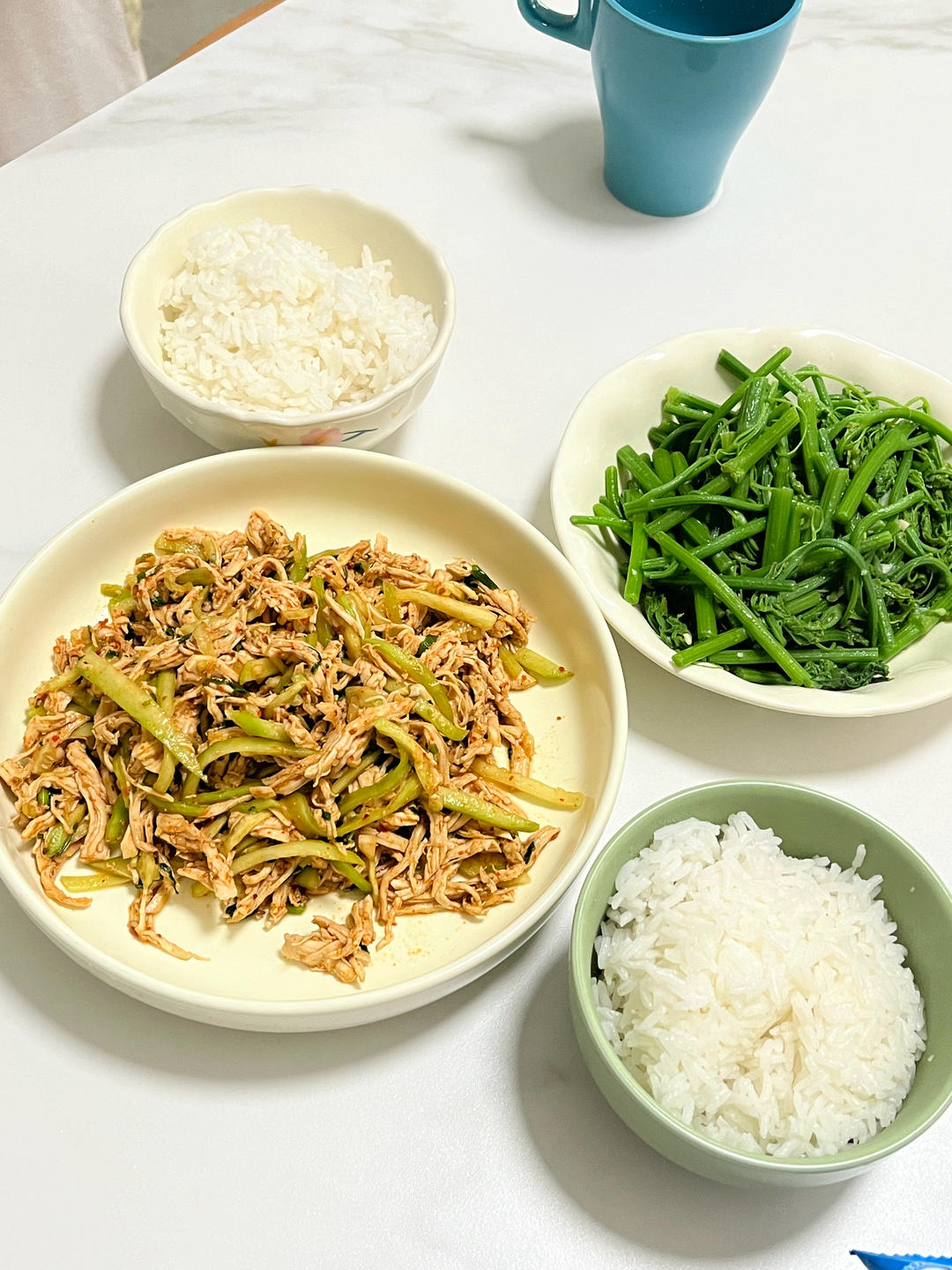 夏日减脂轻食～凉拌鸡丝