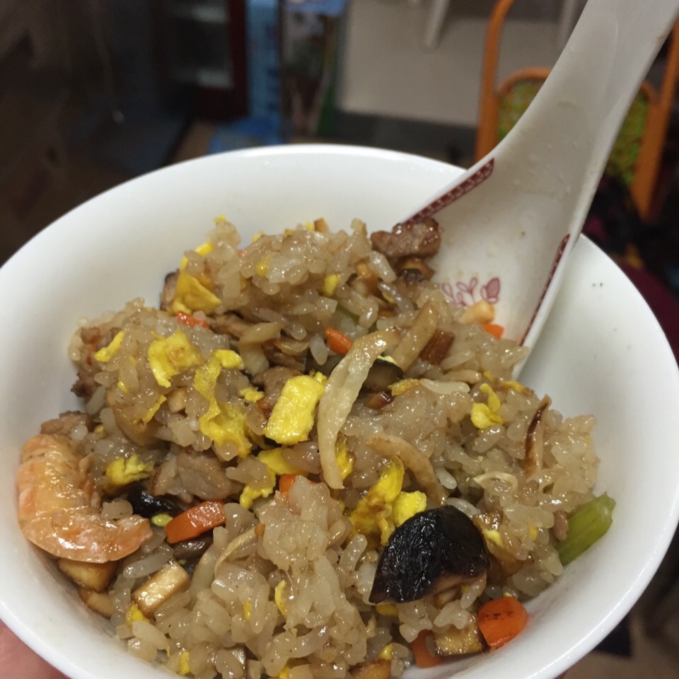 生炒糯米饭(台州炊饭)