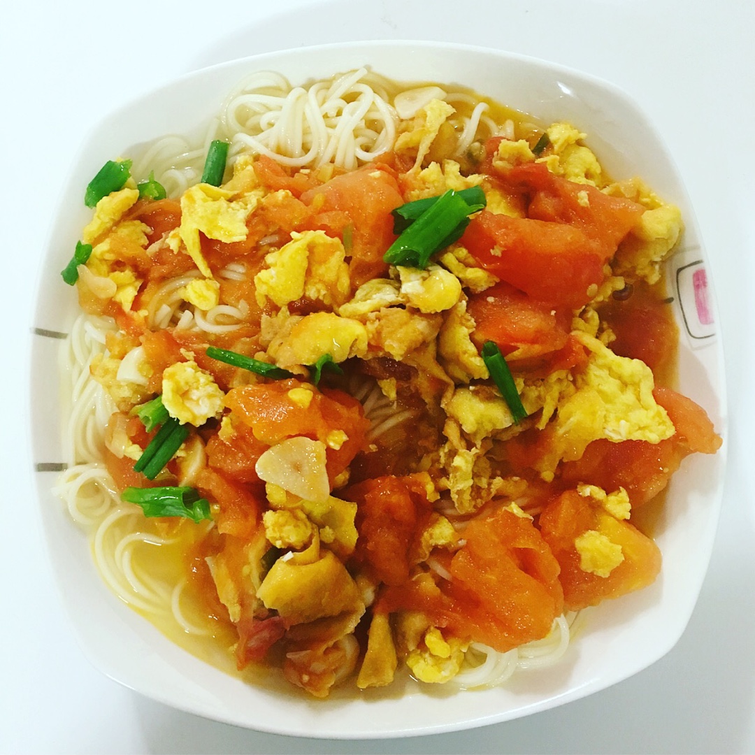 西红柿鸡蛋打卤面