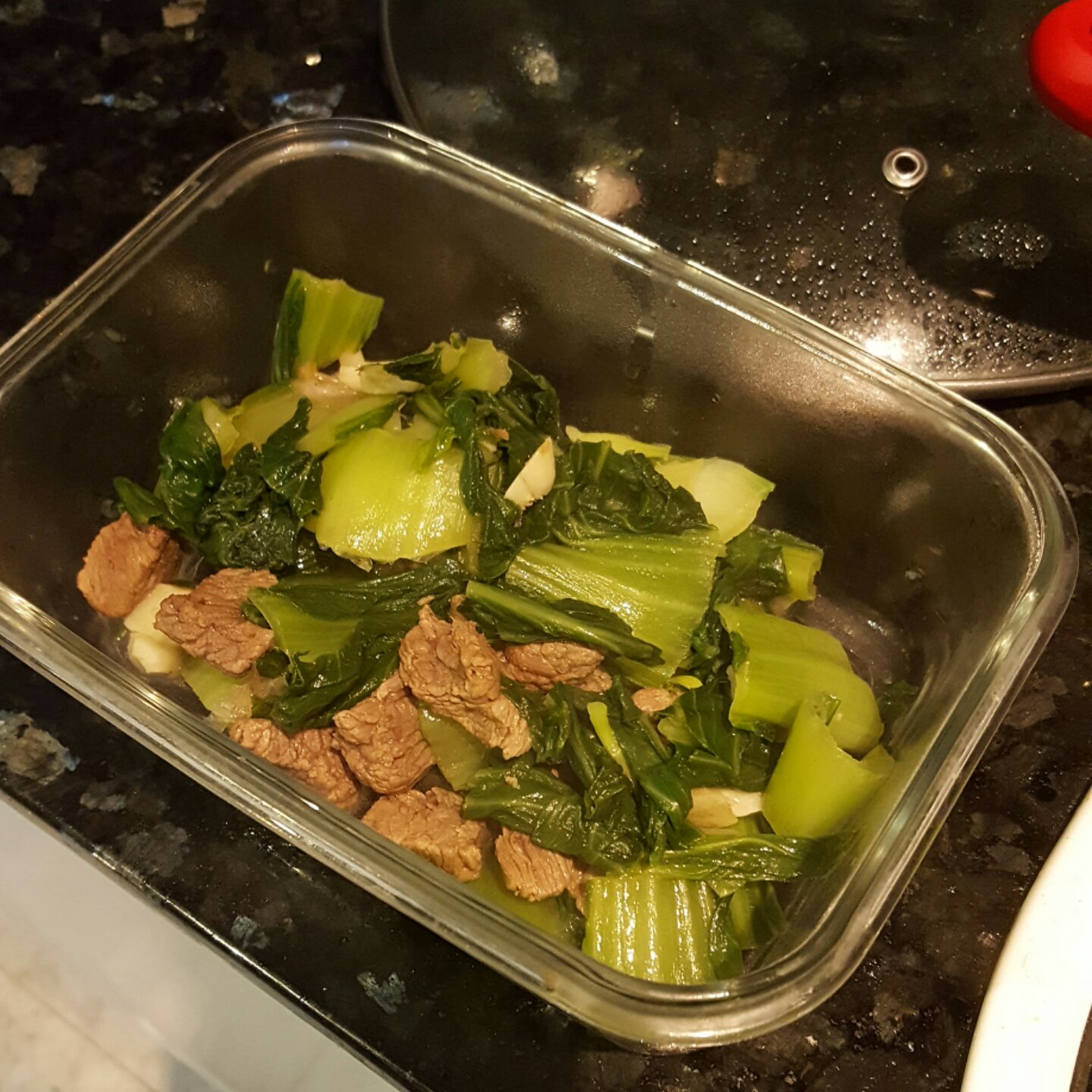 清炒油麦菜