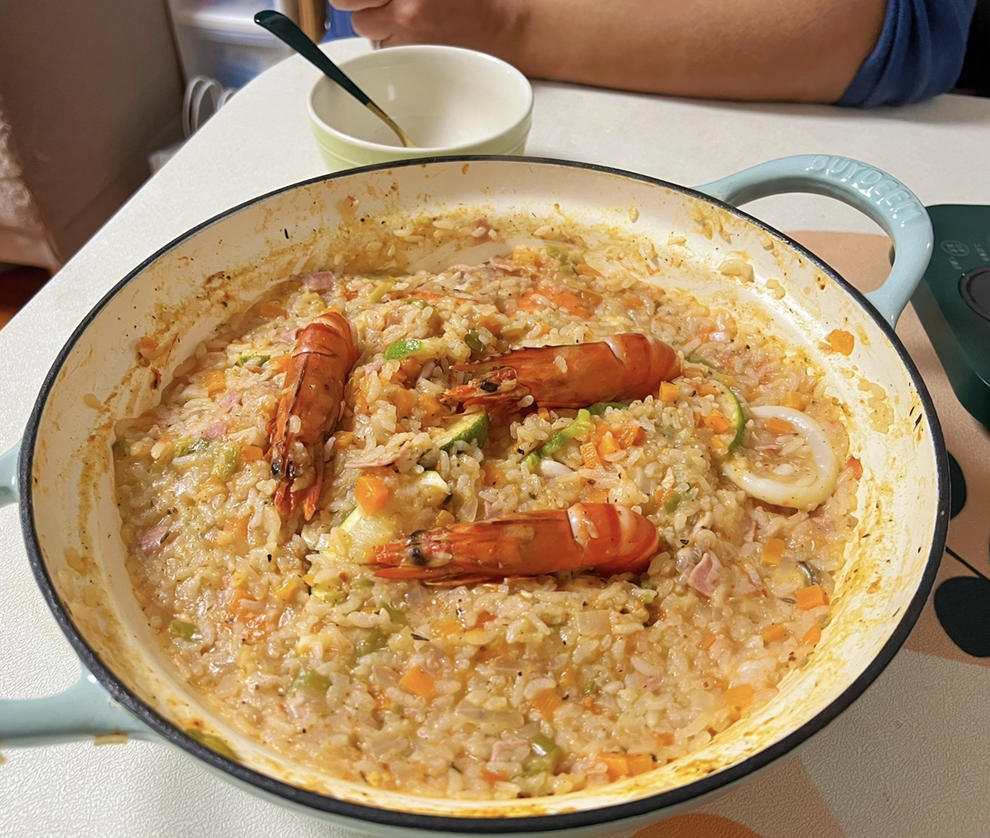 高颜值西班牙海鲜烩饭