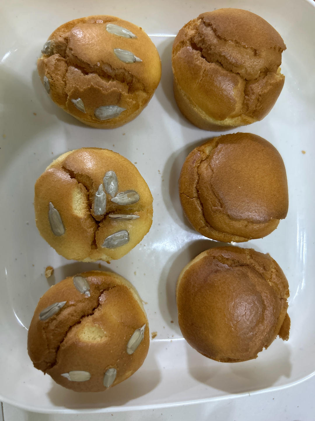 空气炸锅纸杯戚风蛋糕