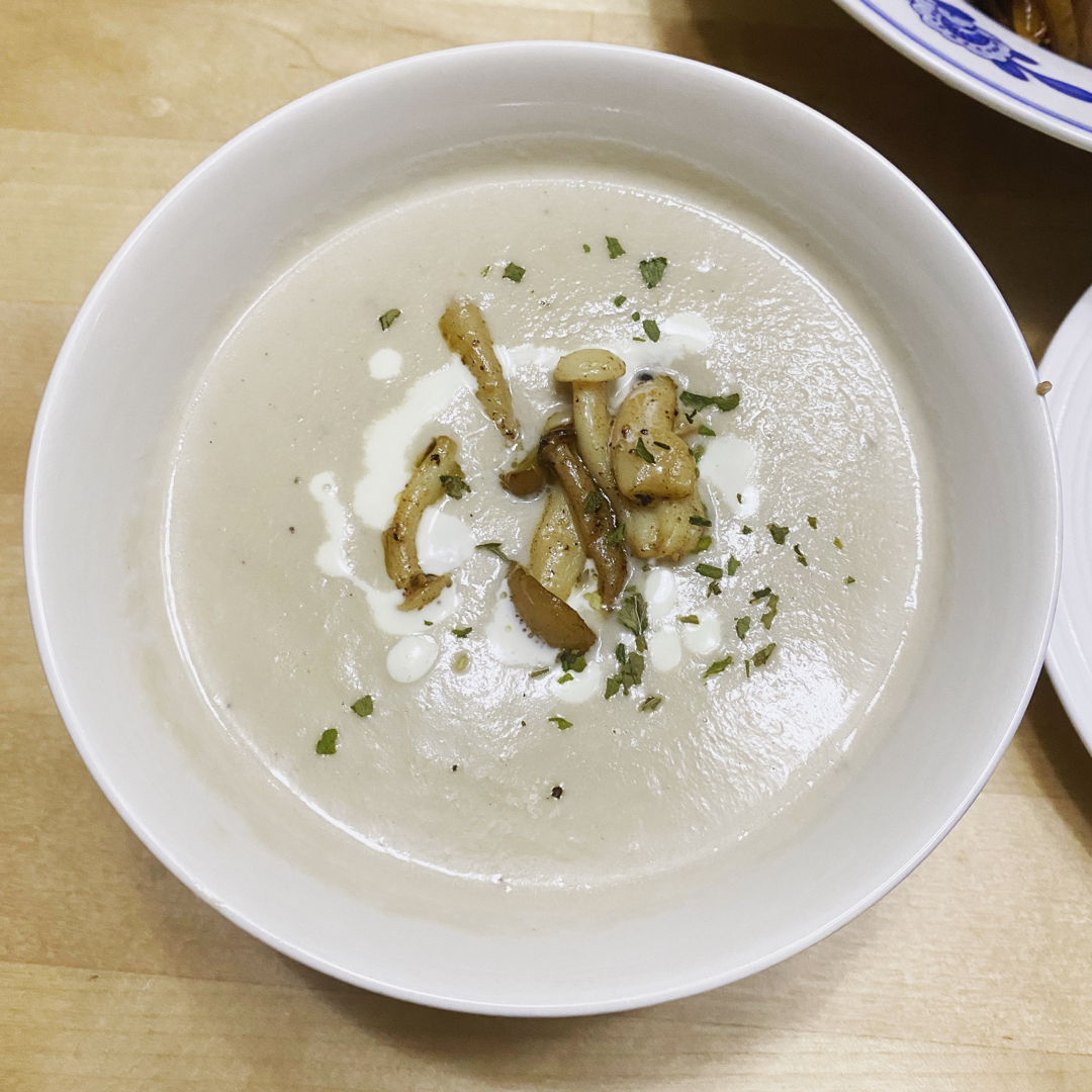 奶油蘑菇汤(不含面粉生酮版)