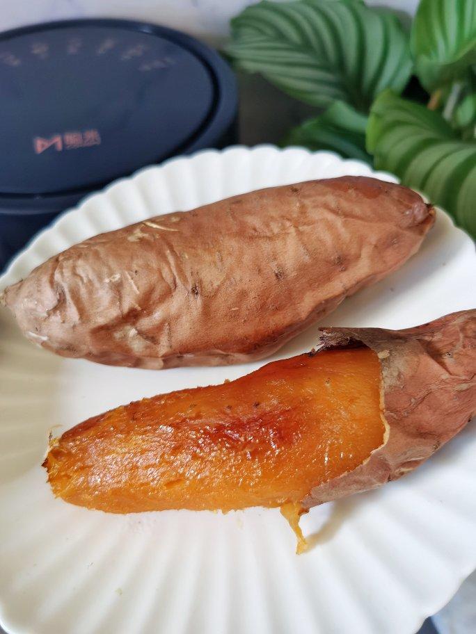 我幸福相约做的在家烤箱烤蜜薯92软糯清甜蜜汁溏心60关键是健康