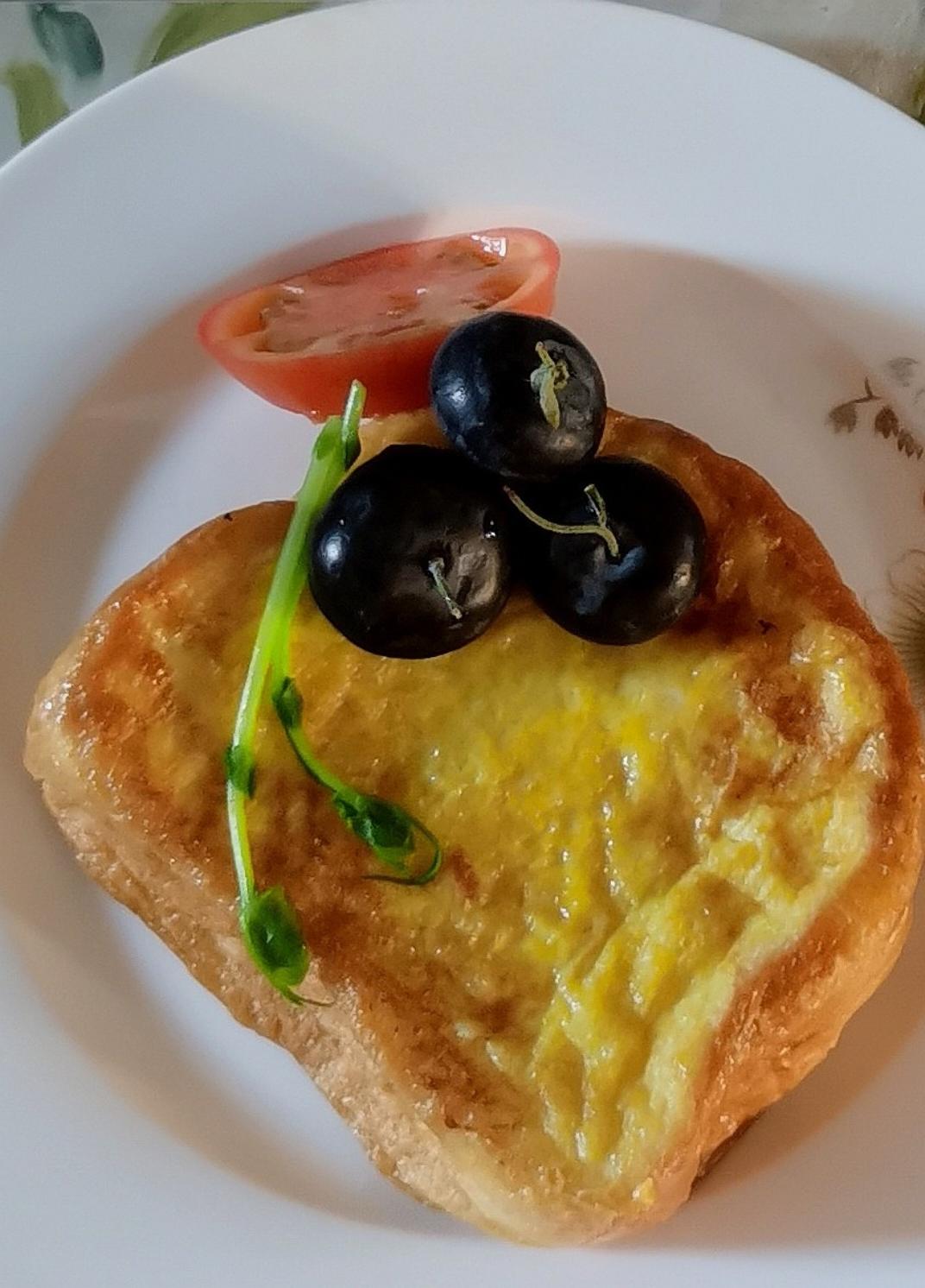 港风流心熔岩法式吐司