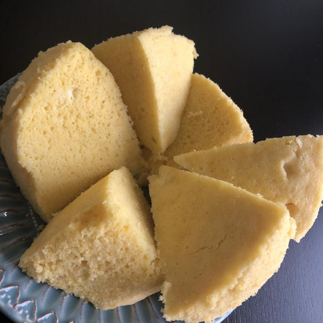 零添加玉米面蒸糕