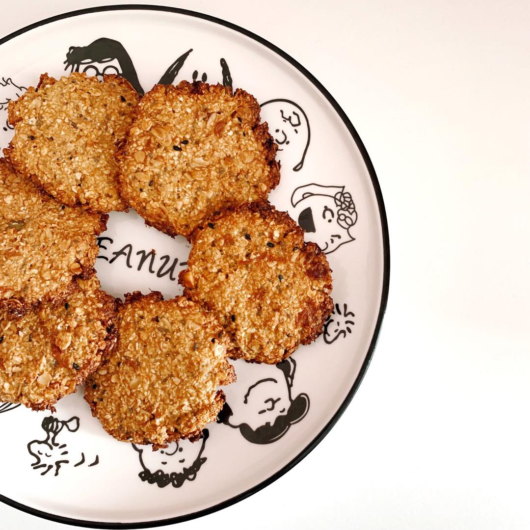 daogrs烤箱食谱之低脂燕麦小饼