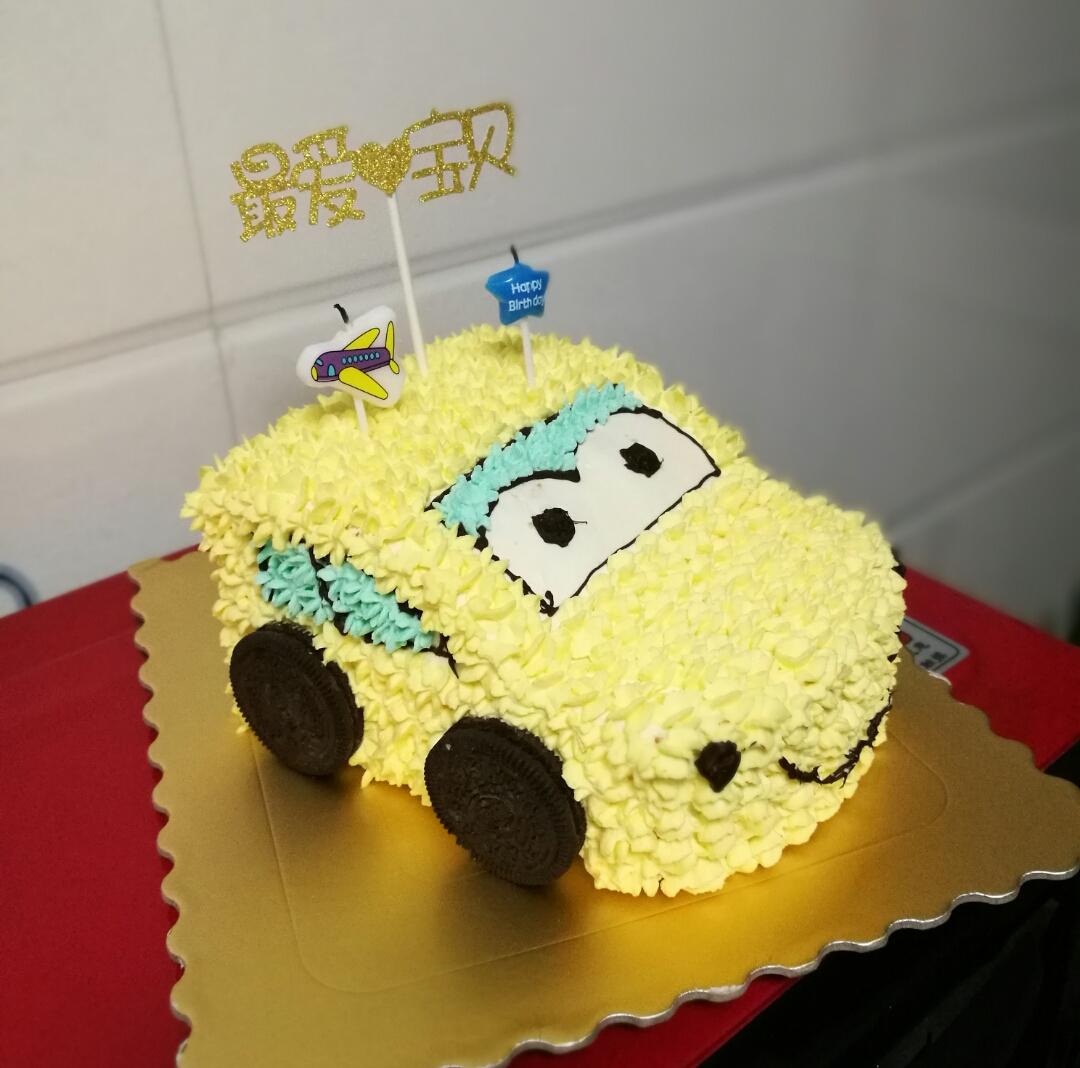 萌萌小汽车蛋糕