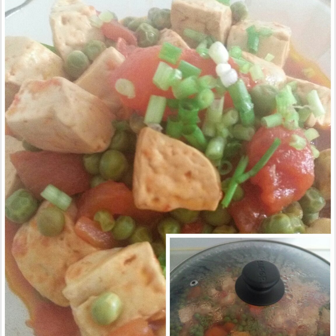 西红柿烧豆腐
