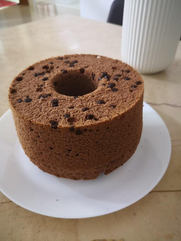 香浓柔软的可可戚风蛋糕