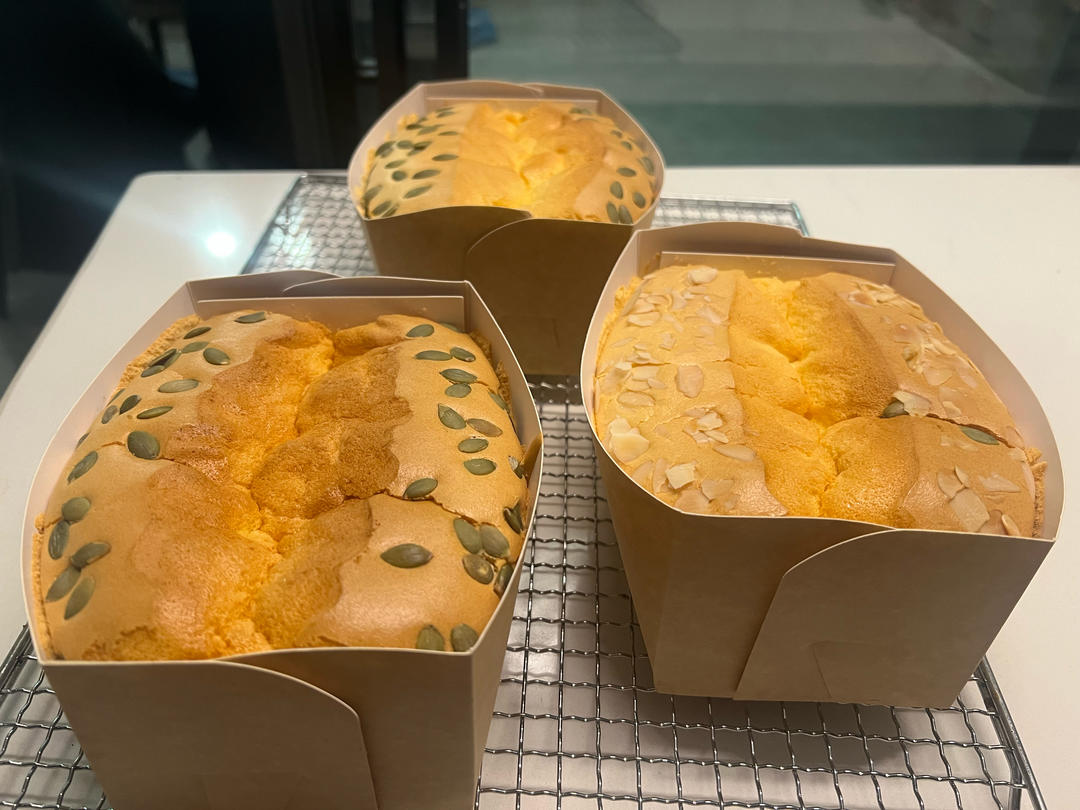 无泡打粉的金枕蛋糕—一次成功零失败