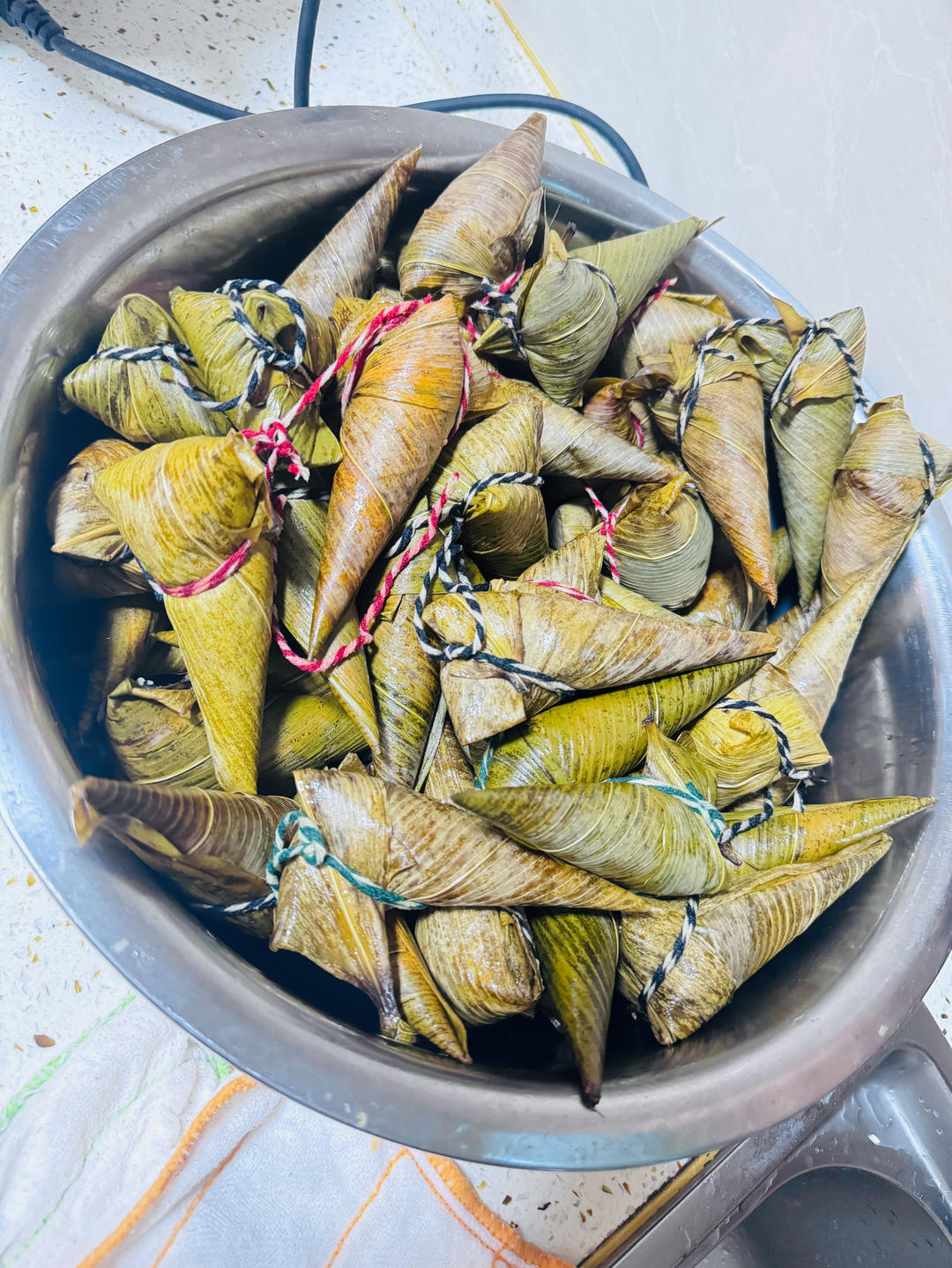 妈咪的♥️私房秘制咸蛋黄肉粽