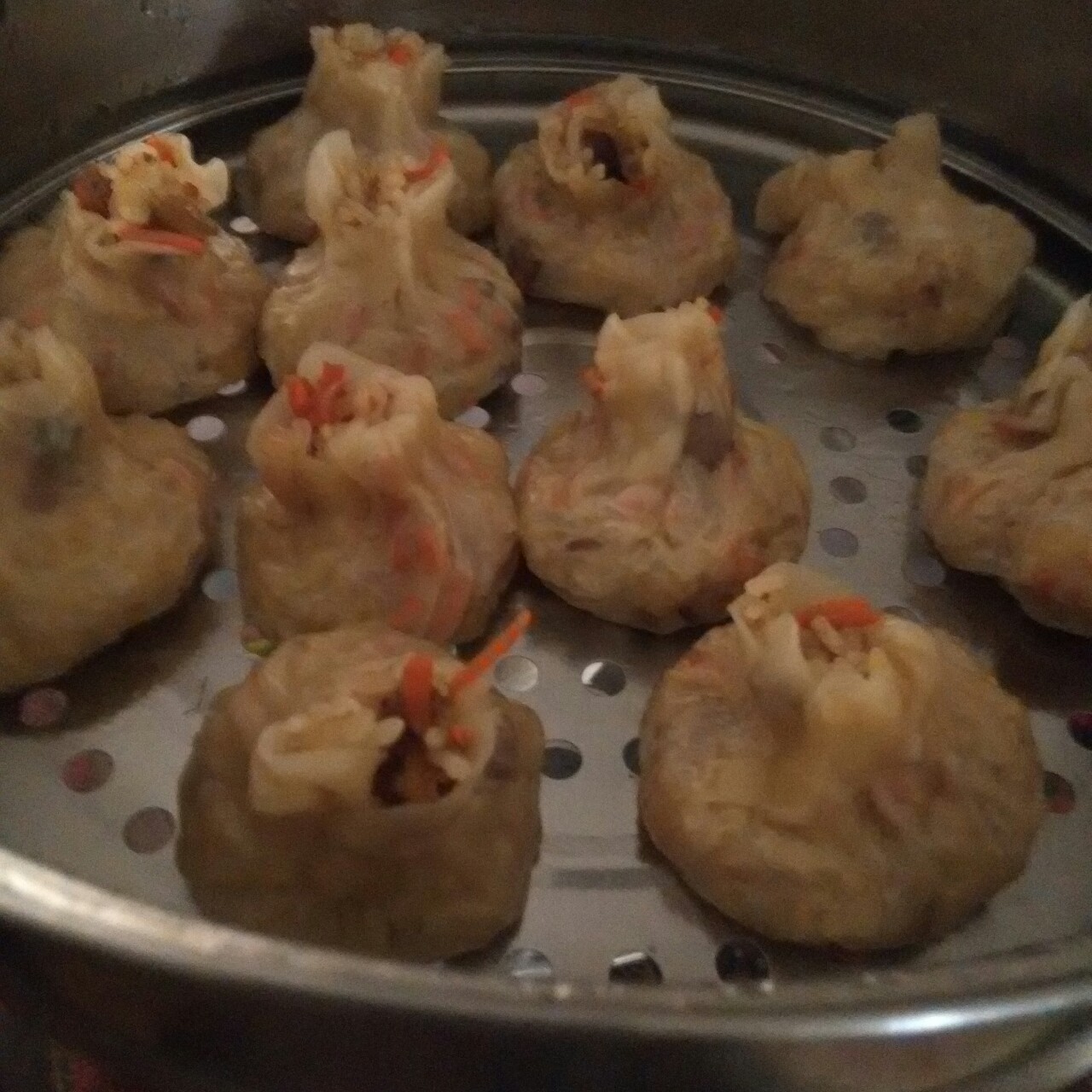 馄饨皮糯米烧麦