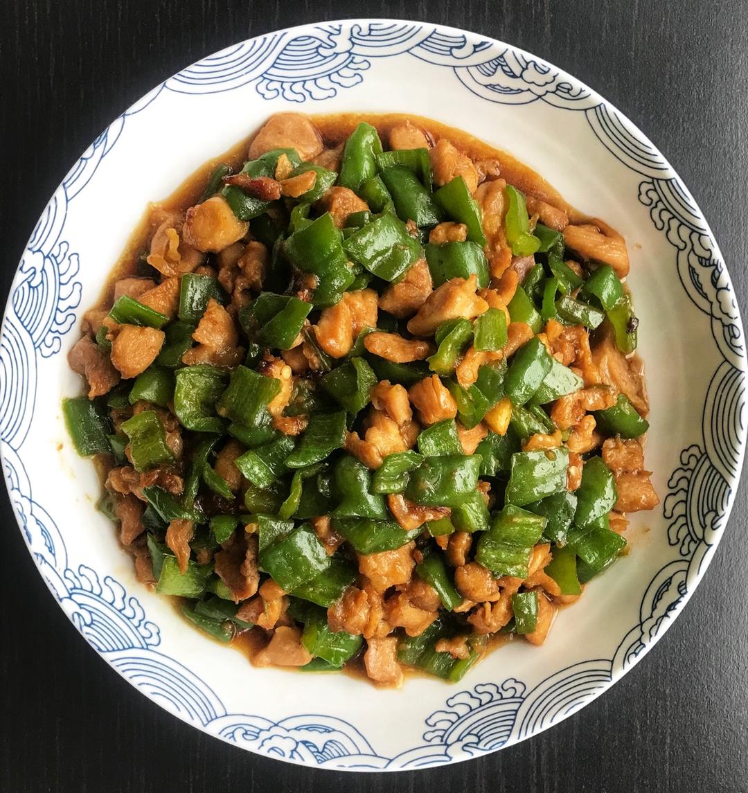 青椒炒鸡腿肉（大厨级别）