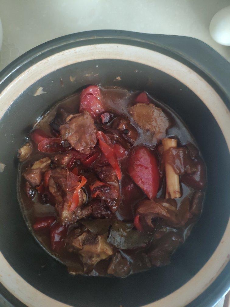 红烧羊肉炖胡萝卜