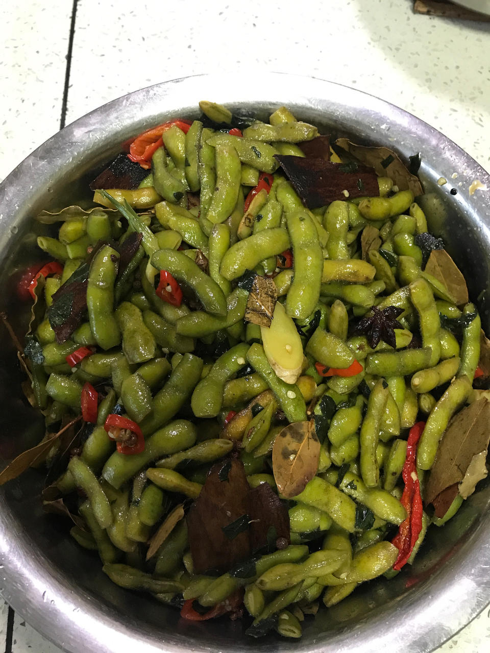 夏日必备超简单的异国风味《泰式煮毛豆》