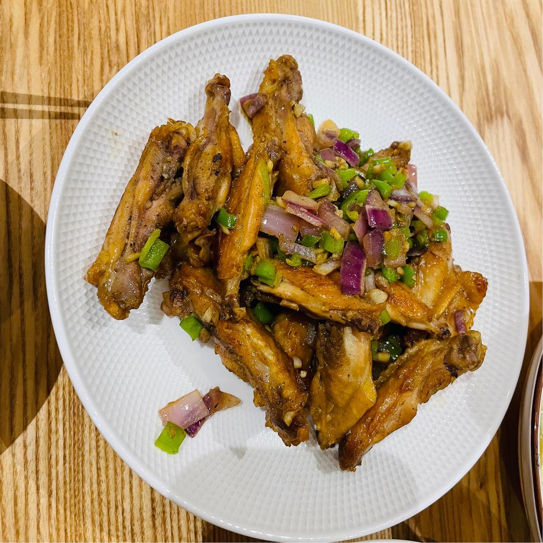 蒜香鸡翅【超简单