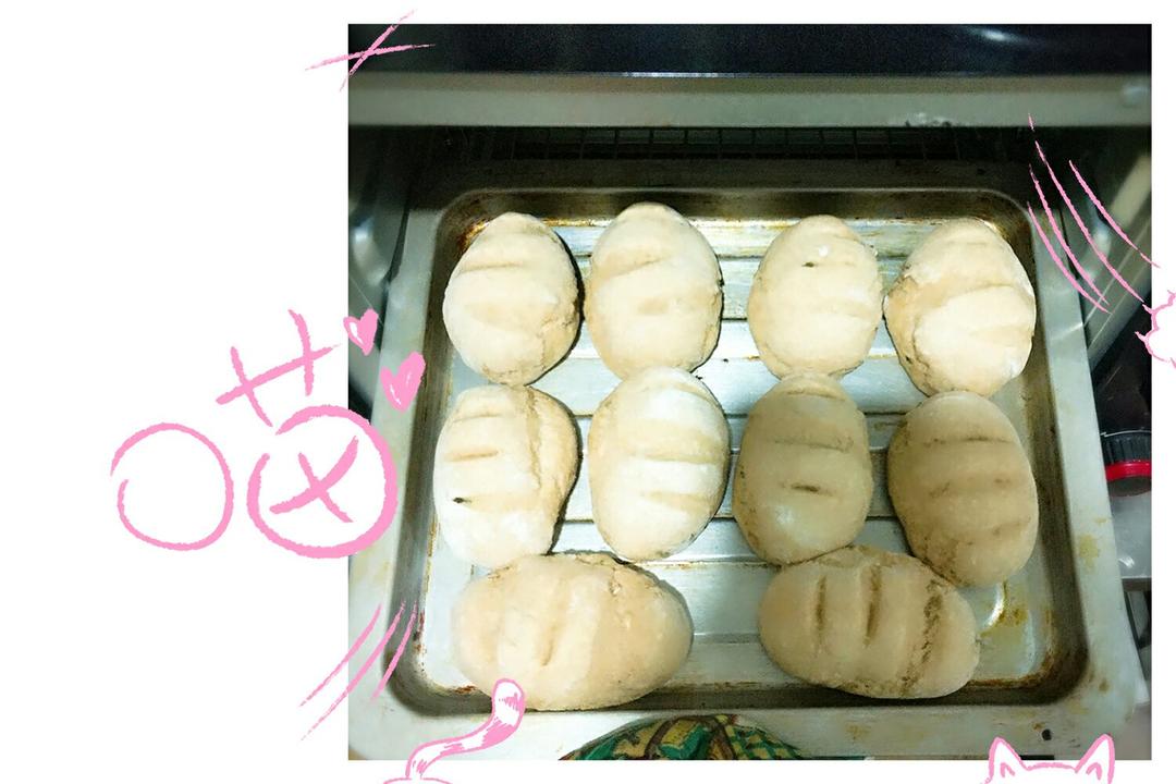 无油无糖全麦果干面包