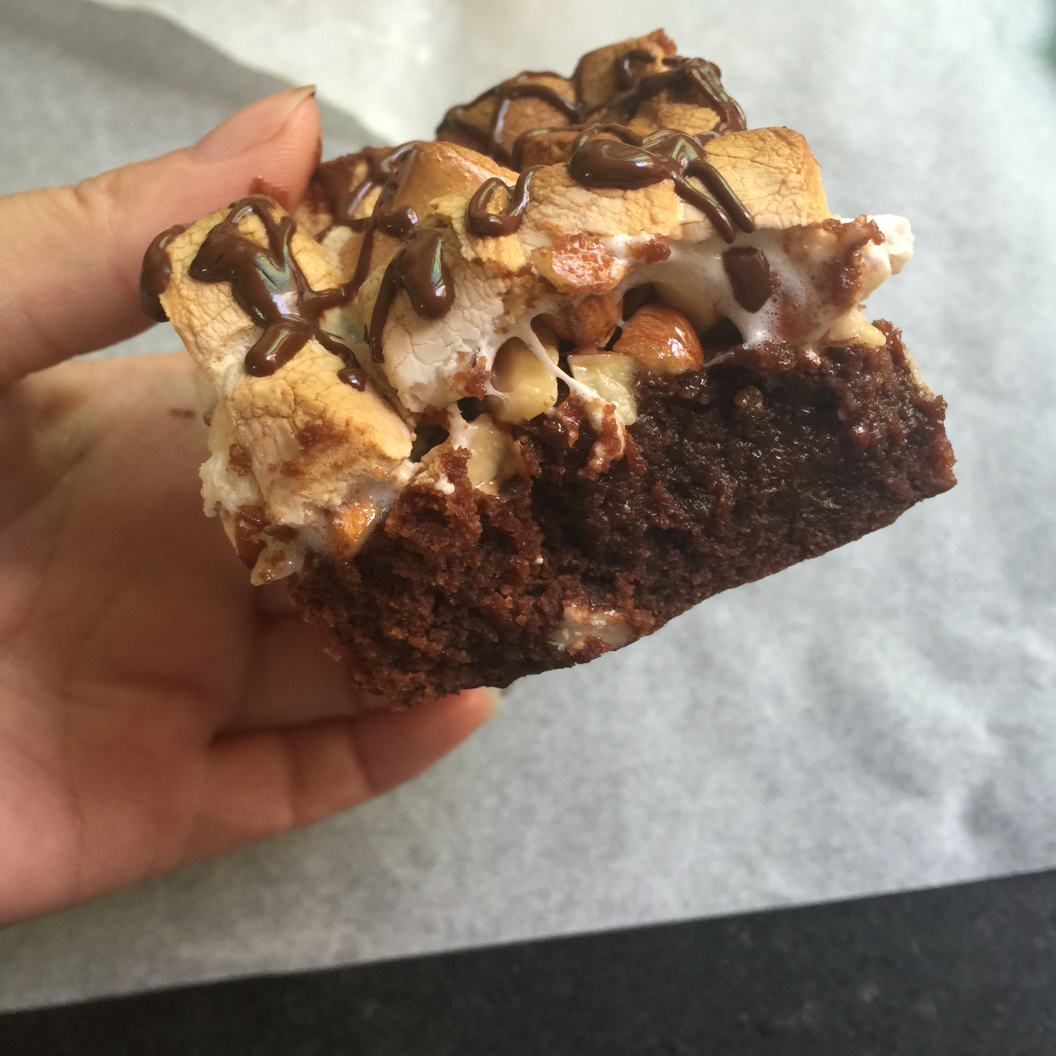 棉花糖布朗尼 Marshmallow Brownies