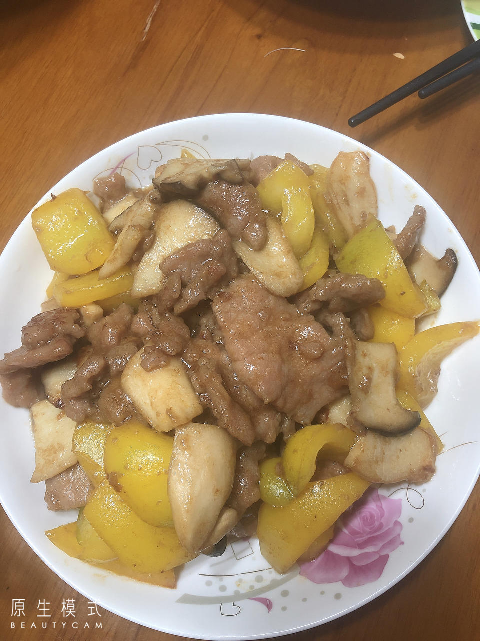 超级下饭的青椒炒牛肉