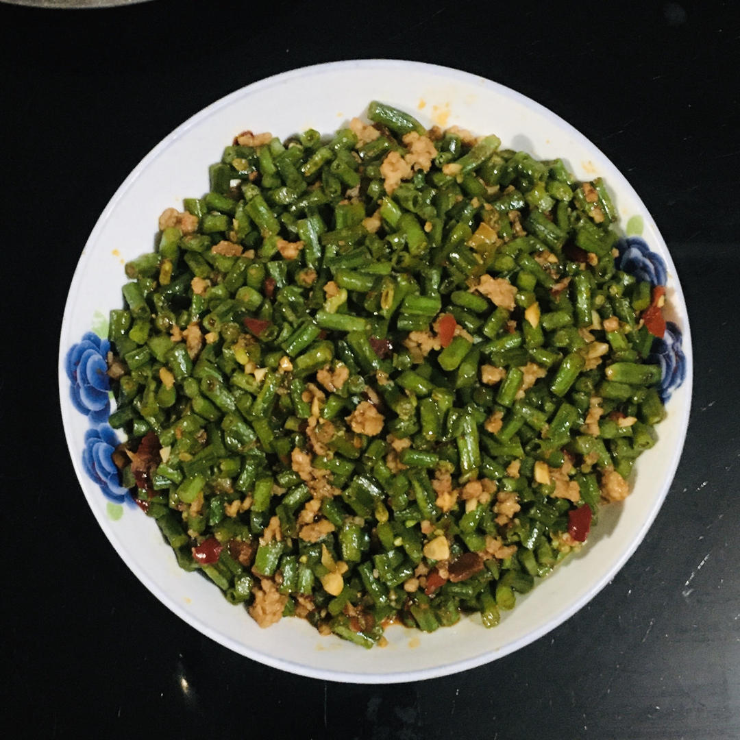 超下饭的豆瓣酱炒豇豆