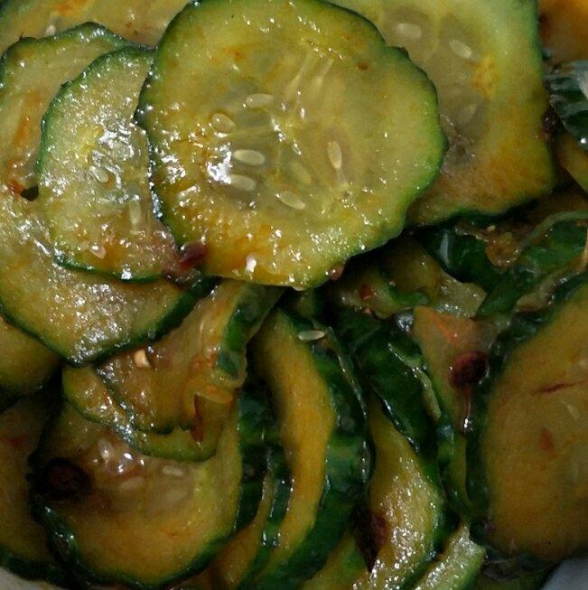 香脆炒黄瓜