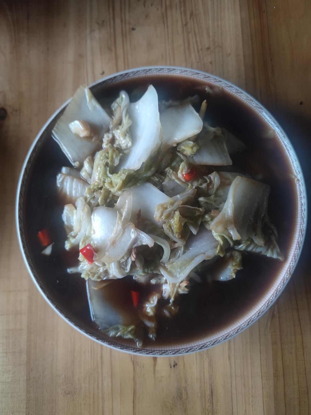 醋溜白菜片