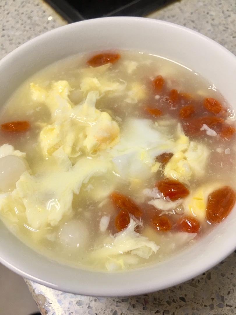 轻补料理-酒酿圆子冲蛋