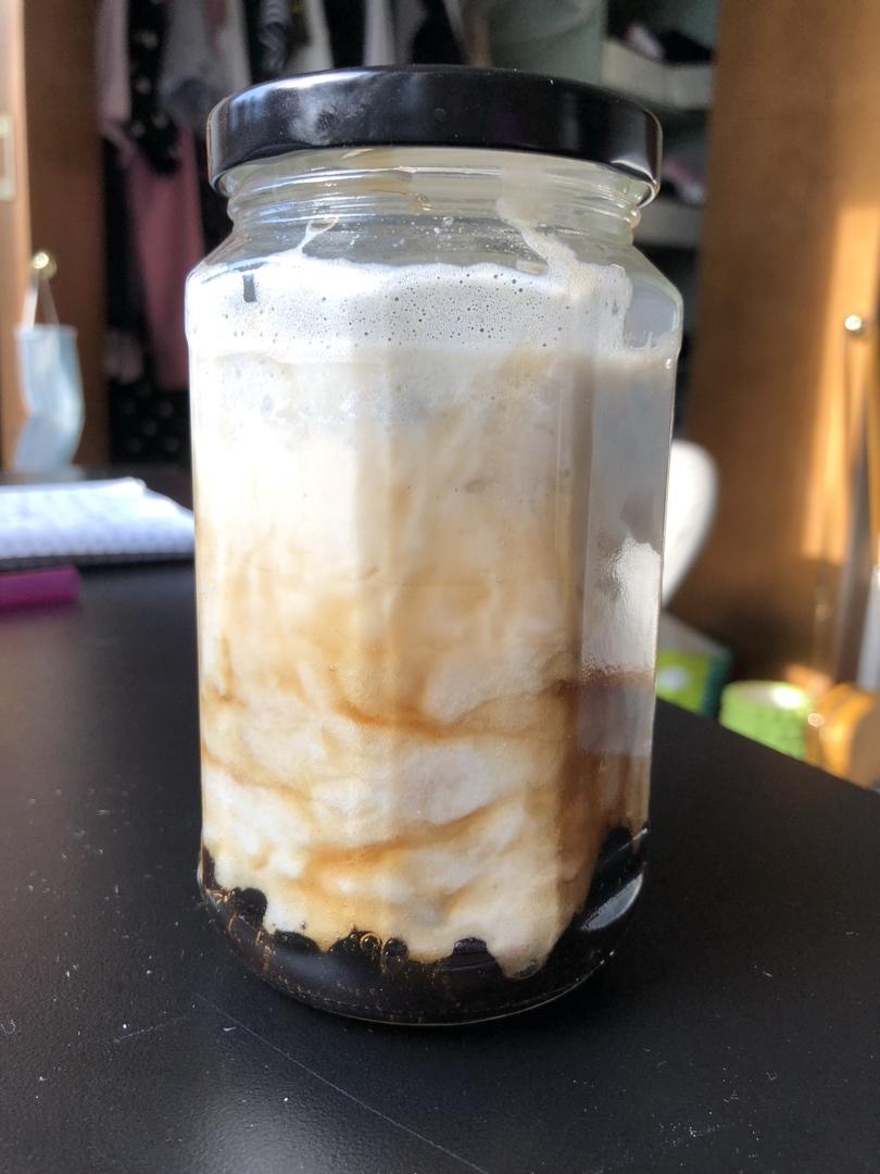 《Tinrry+》芋泥鲜奶（芋泥波波茶）