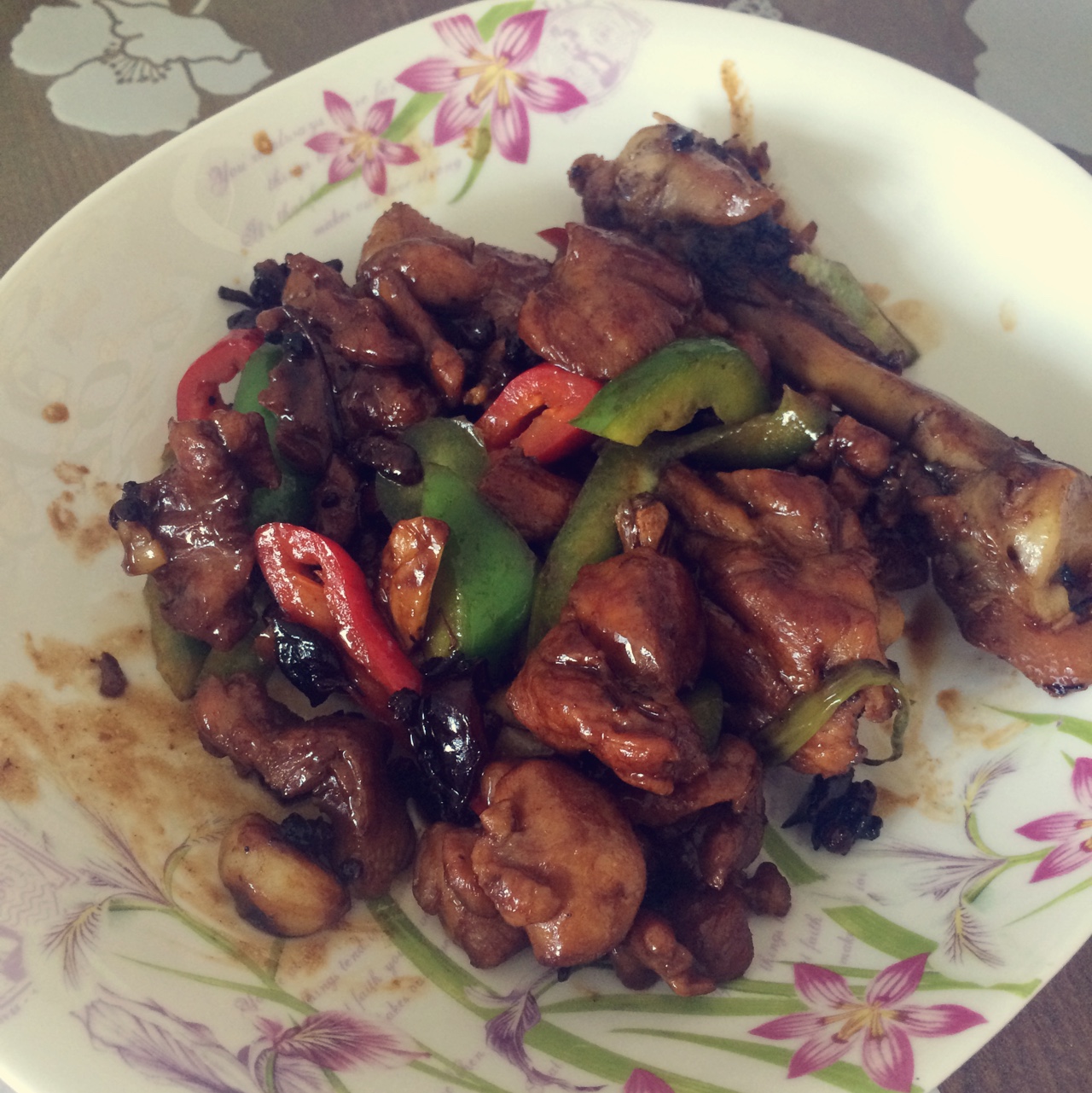 辣椒炒鸡（临沂家常）