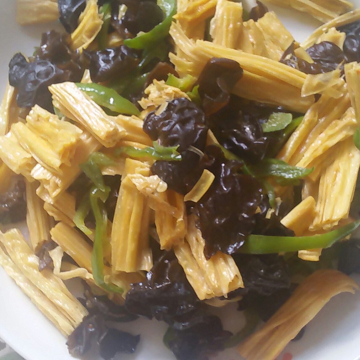 青椒鸡肉胡萝卜