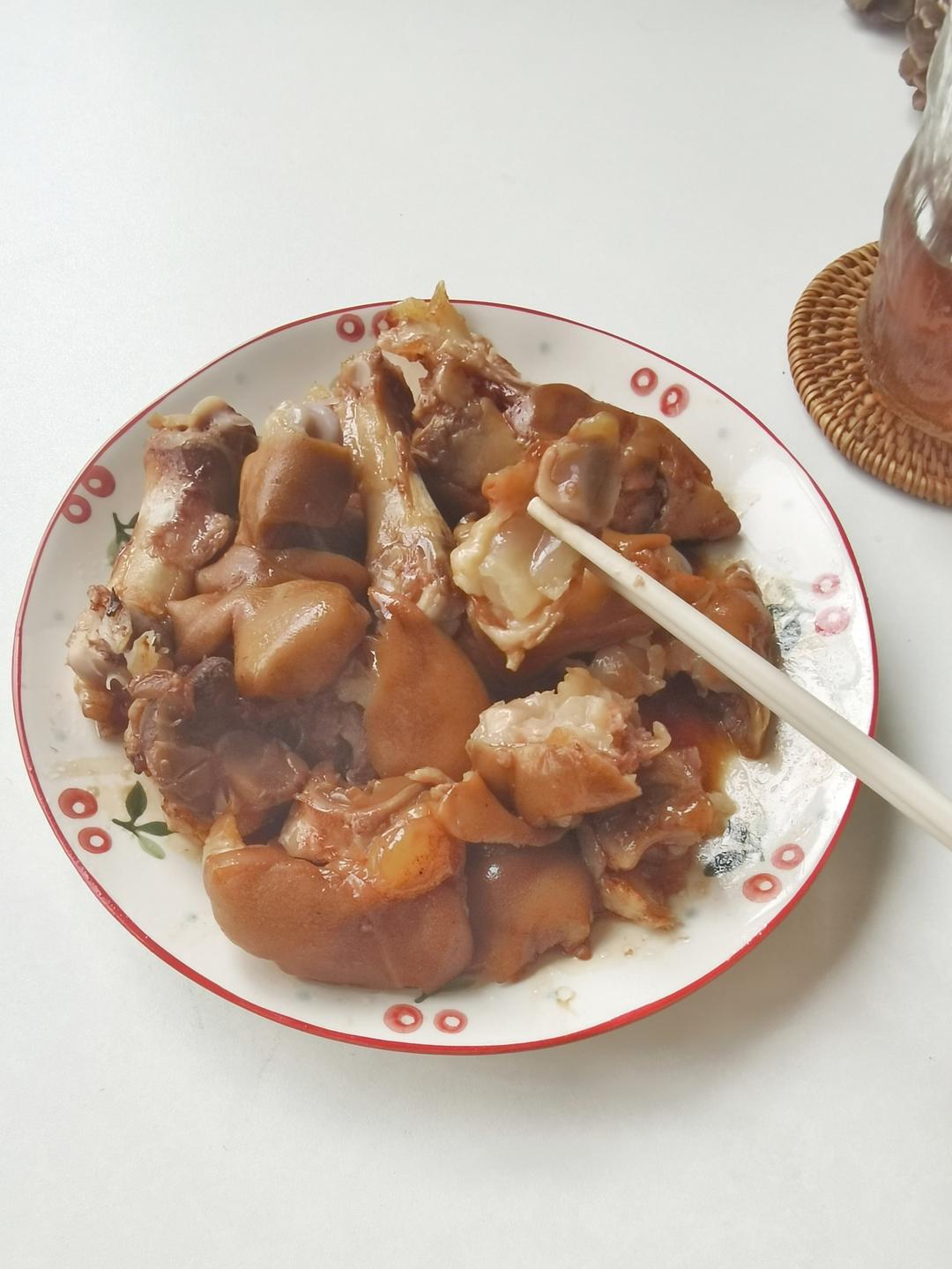 年夜菜必做的红焖猪蹄