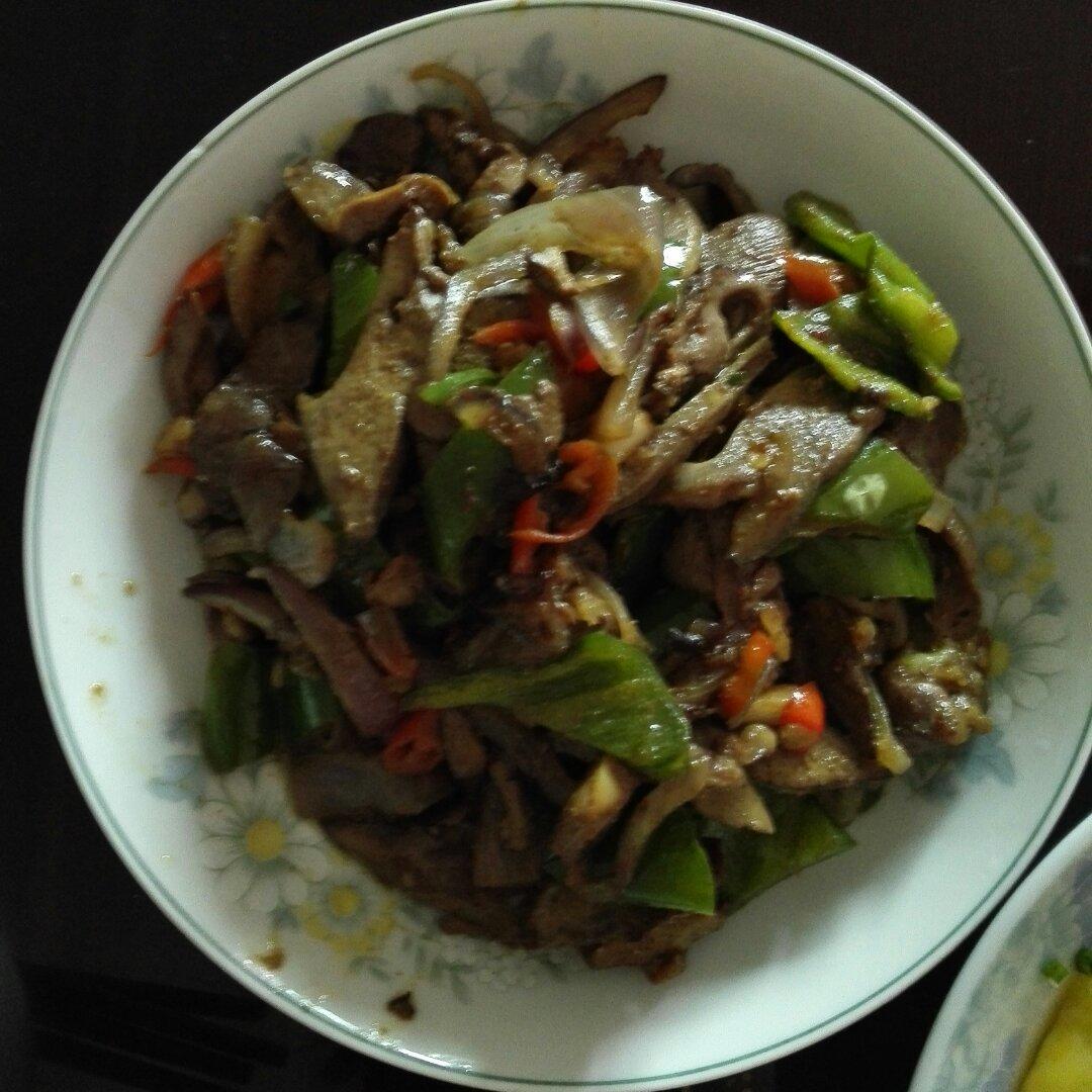 爆炒鸡肝