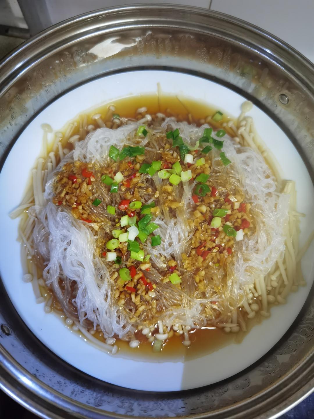 蒜蓉粉丝金针菇