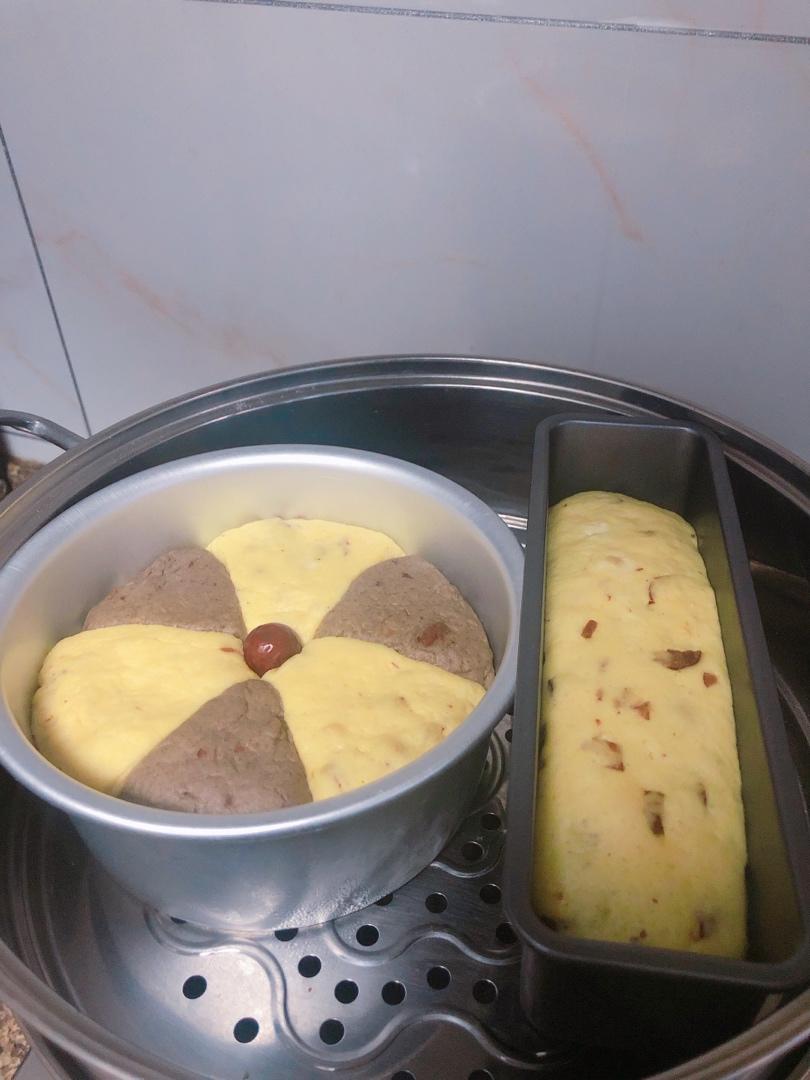 双色发糕