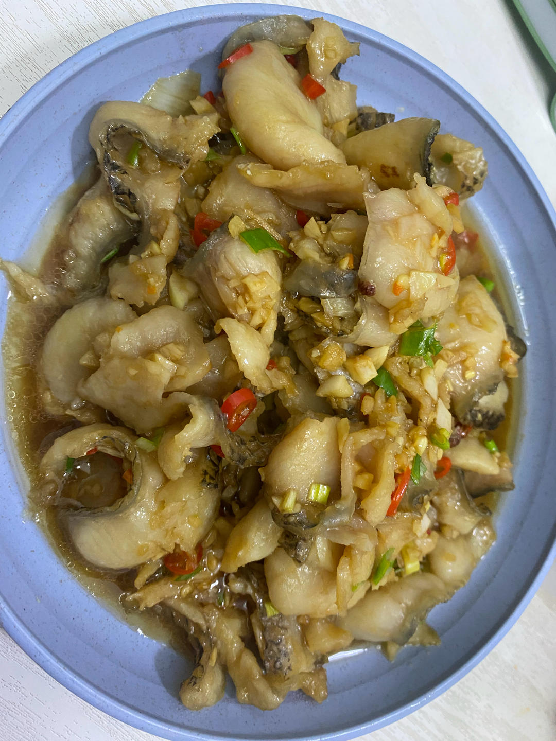 小米辣炒鱼片