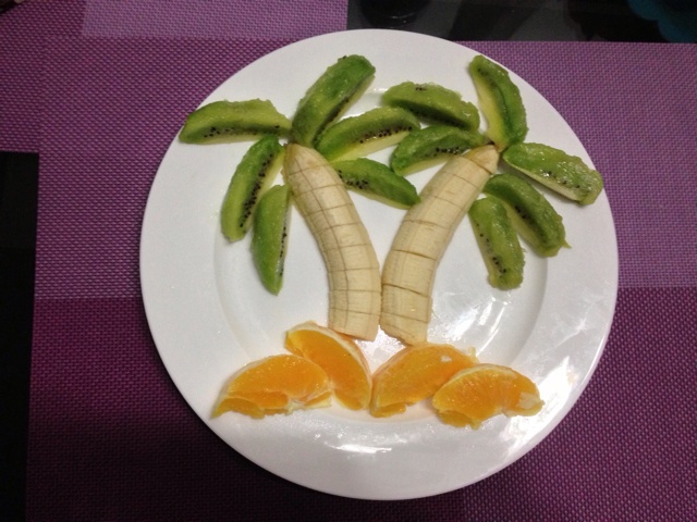 海岛风水果拼盘