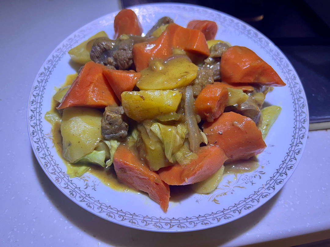 咖喱牛肉土豆