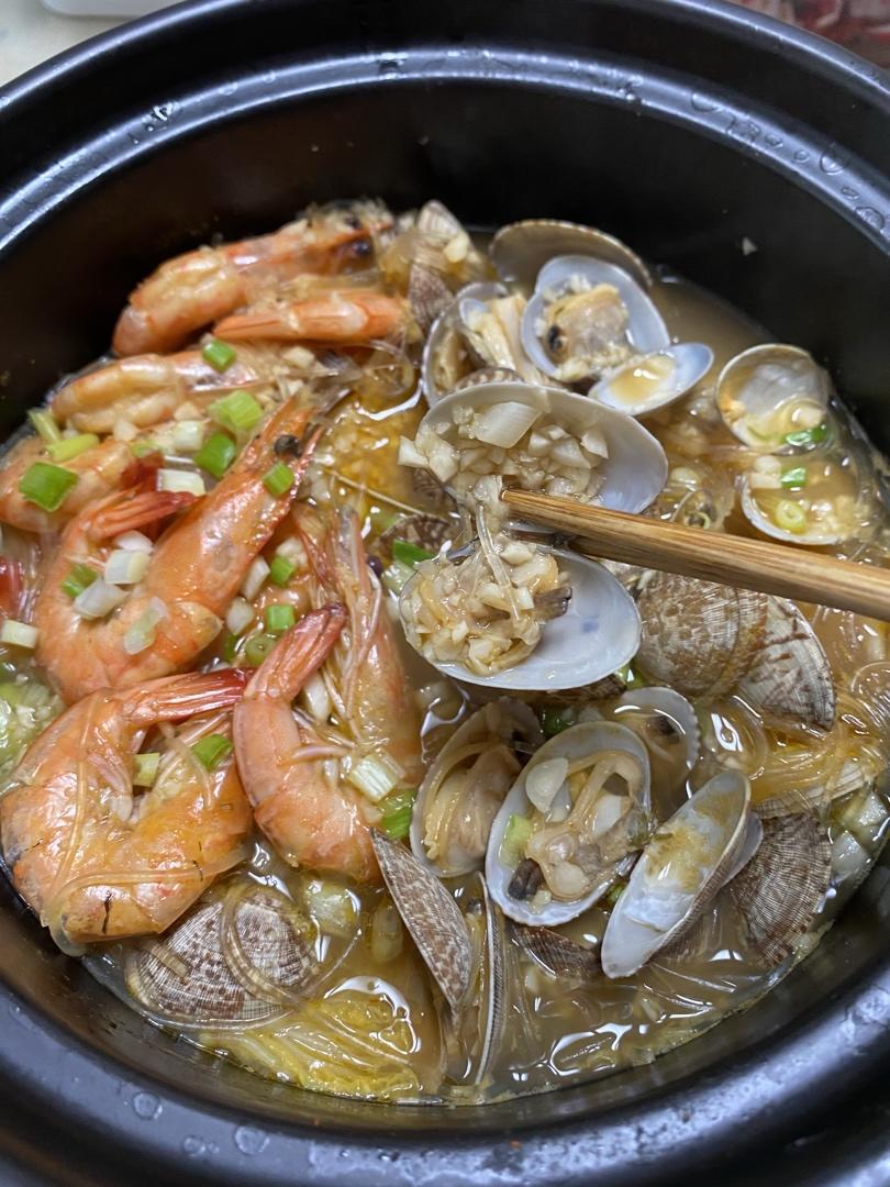 绝啦，秒杀路边摊💥巨好吃的秘汁花甲粉丝煲