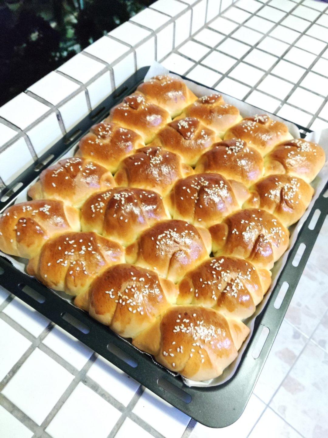 牛奶面包卷（直接法）