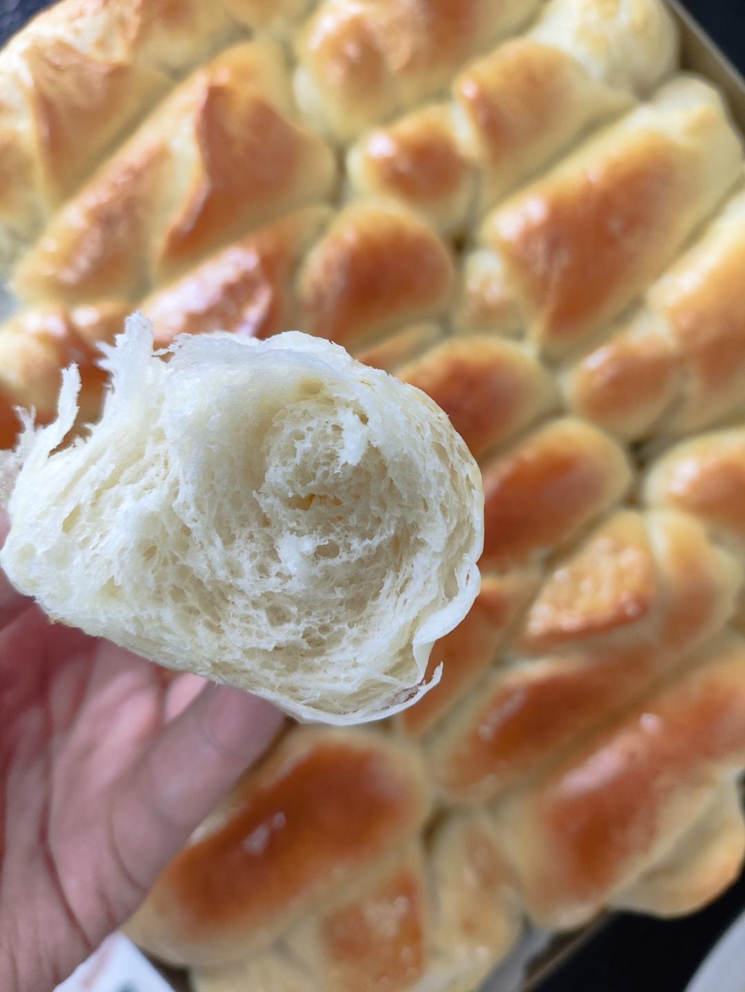 绵软的云朵北海道中种小面包