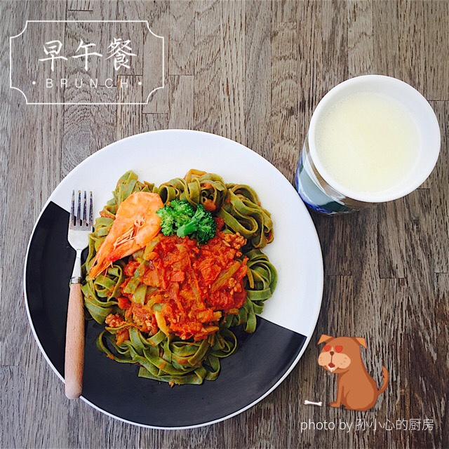 番茄肉酱意大利面