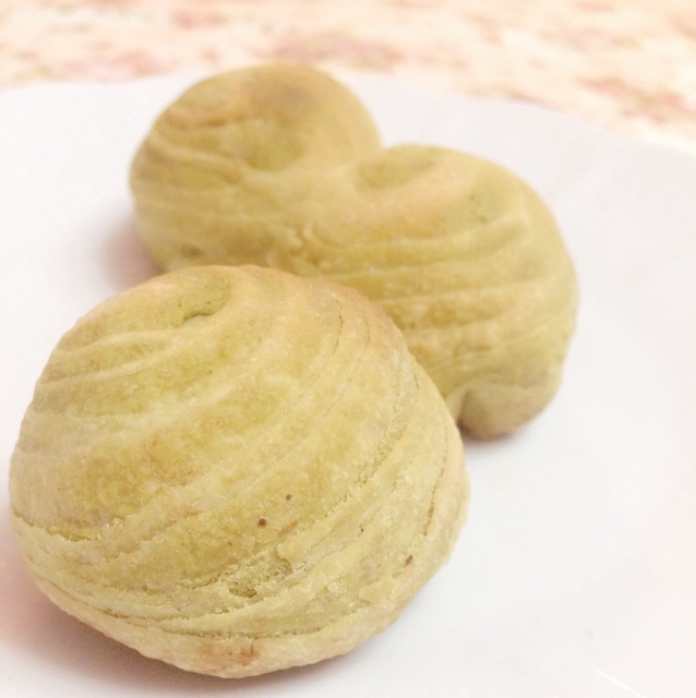 抹茶豆沙酥