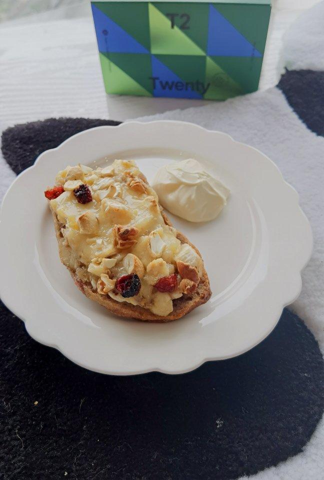 蓝纹奶酪黑麦三明治