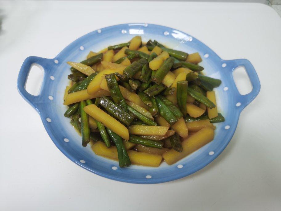 刀豆烧土豆（家常版）