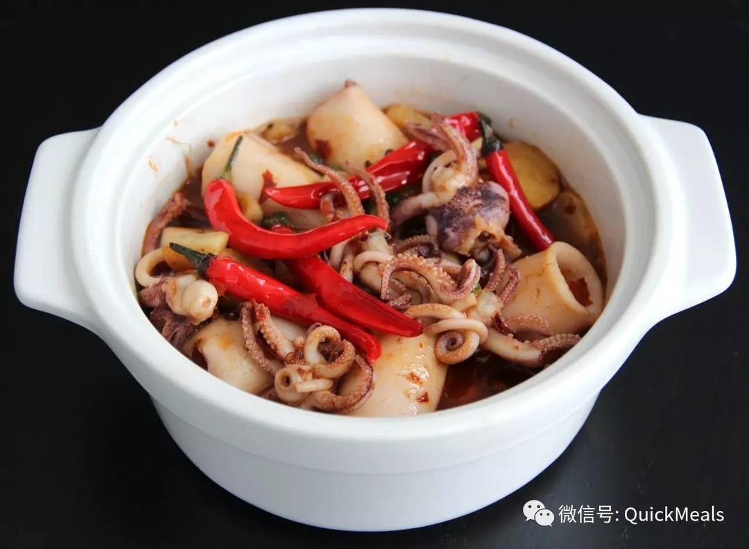 麻辣水煮小鱿鱼
