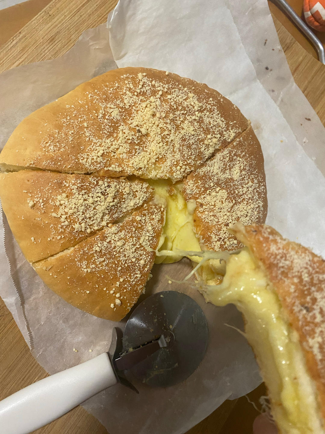 平底锅特色早餐【蒙古奶酪饼】！柔软爆浆会拉丝，超简单！