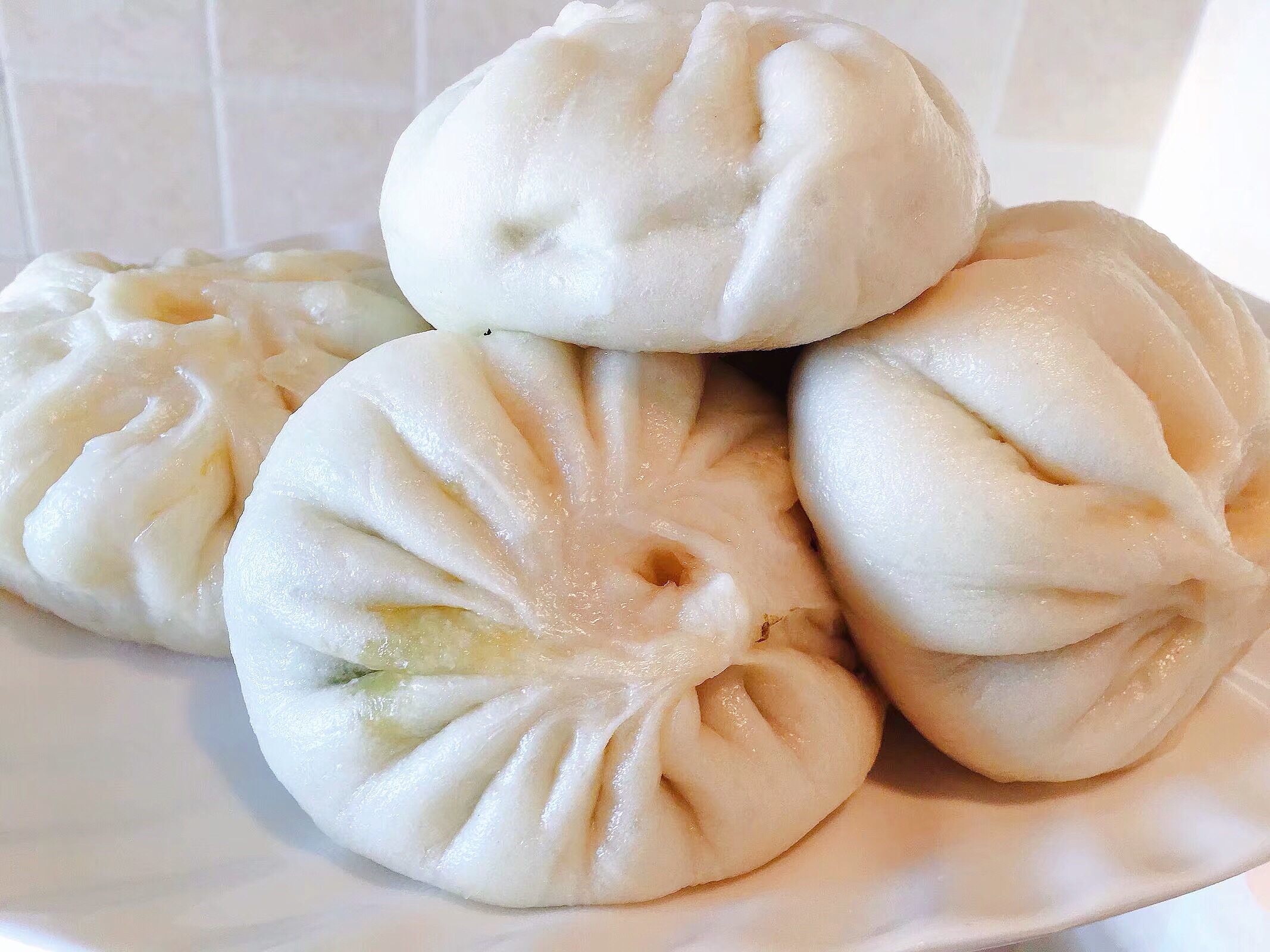 上海香菇油菜包的做法