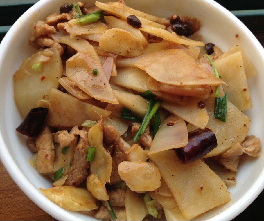 土豆肉片