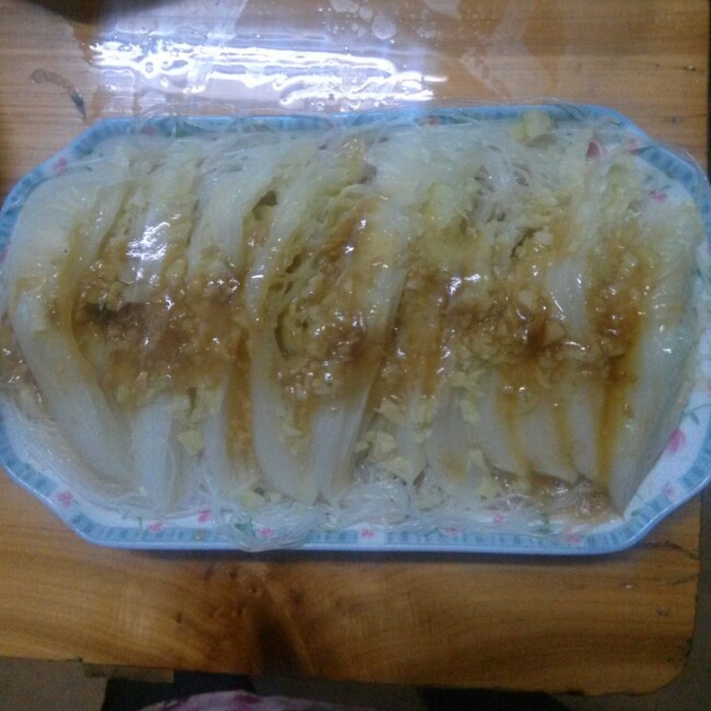 蒜蓉粉丝娃娃菜